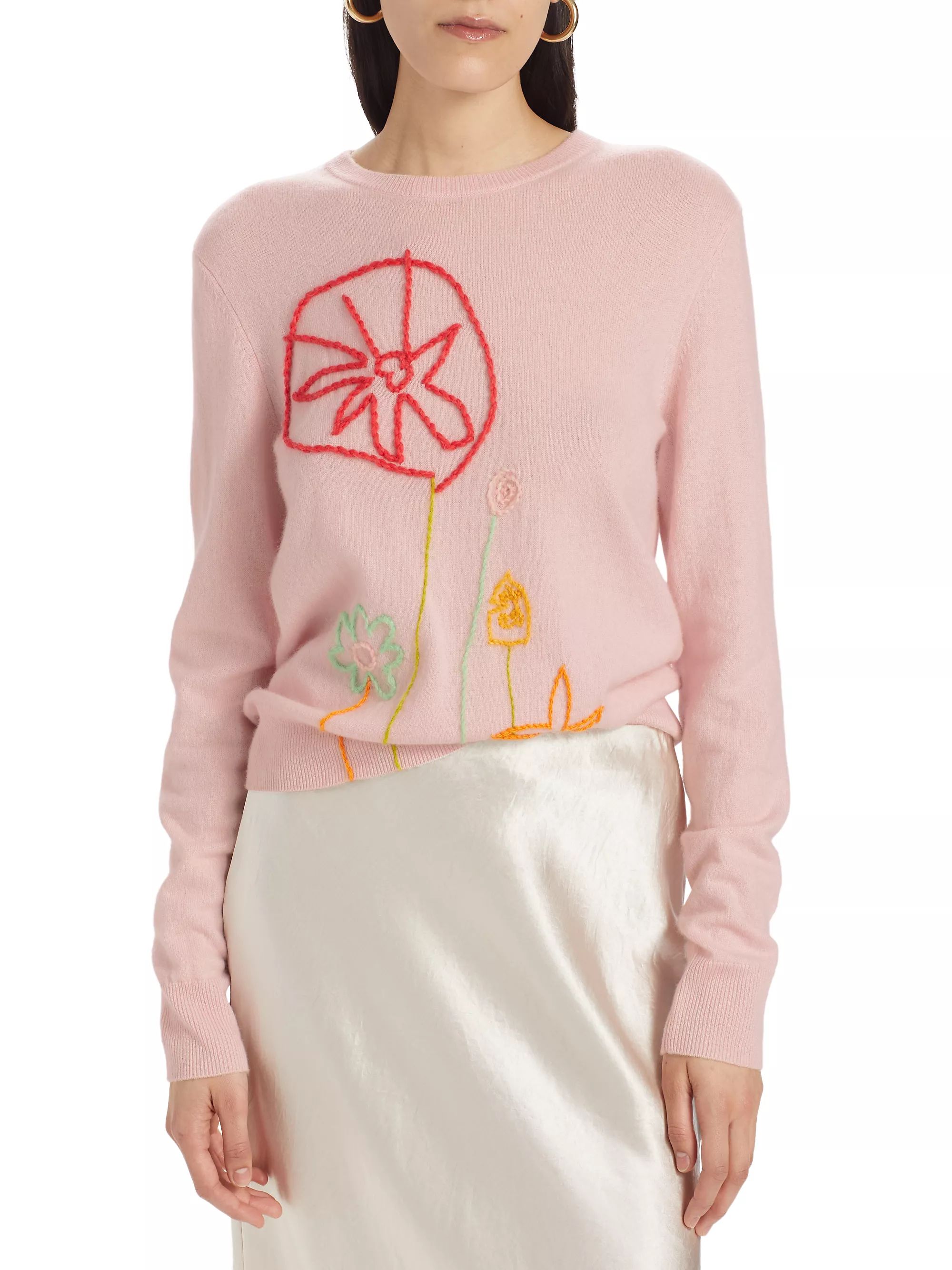 Jane St. Garden Cashmere Sweater | Saks Fifth Avenue