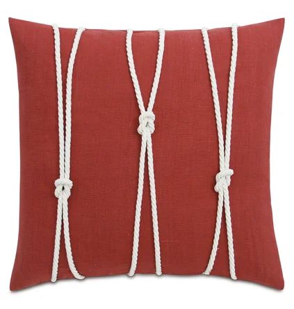 Eastern Accents Nautical Square Linen Pillow Cover & Insert | Perigold | Wayfair North America