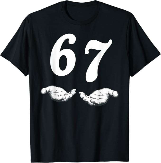 Six Seven 6 7 Meme T-Shirt | Amazon (US)