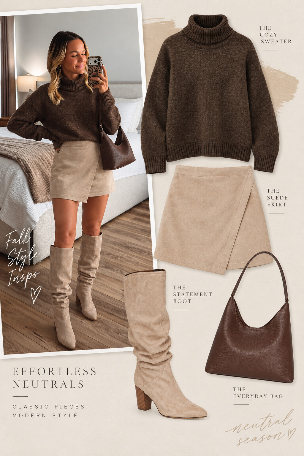 These effortless basics can be mixed and matched throughout the staples. Dress it up or down for the perfect cozy chic look 

 #LTKgrwm #LTKootd #LTKSeasonal
