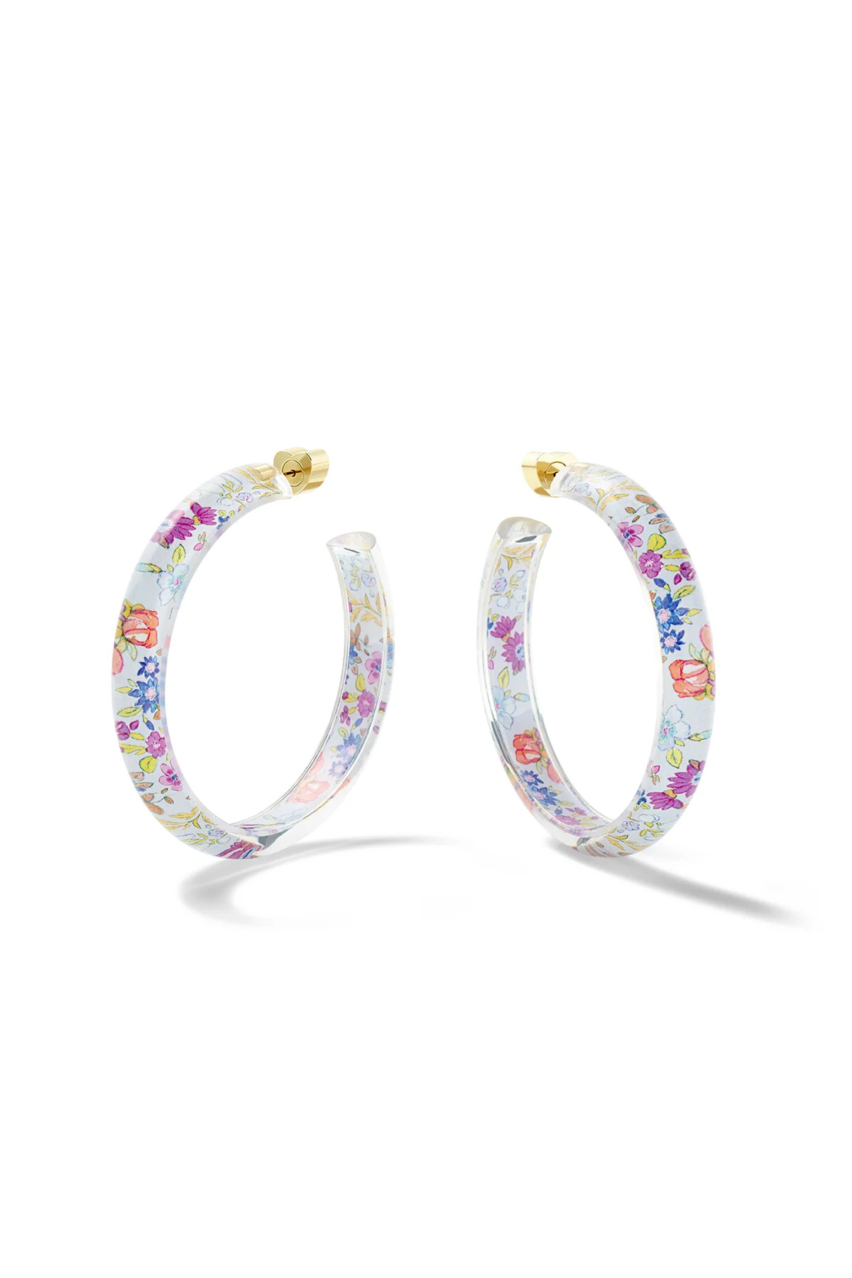 Alison Lou x LoveShackFancy - Medium Jelly Hoops | Alison Lou