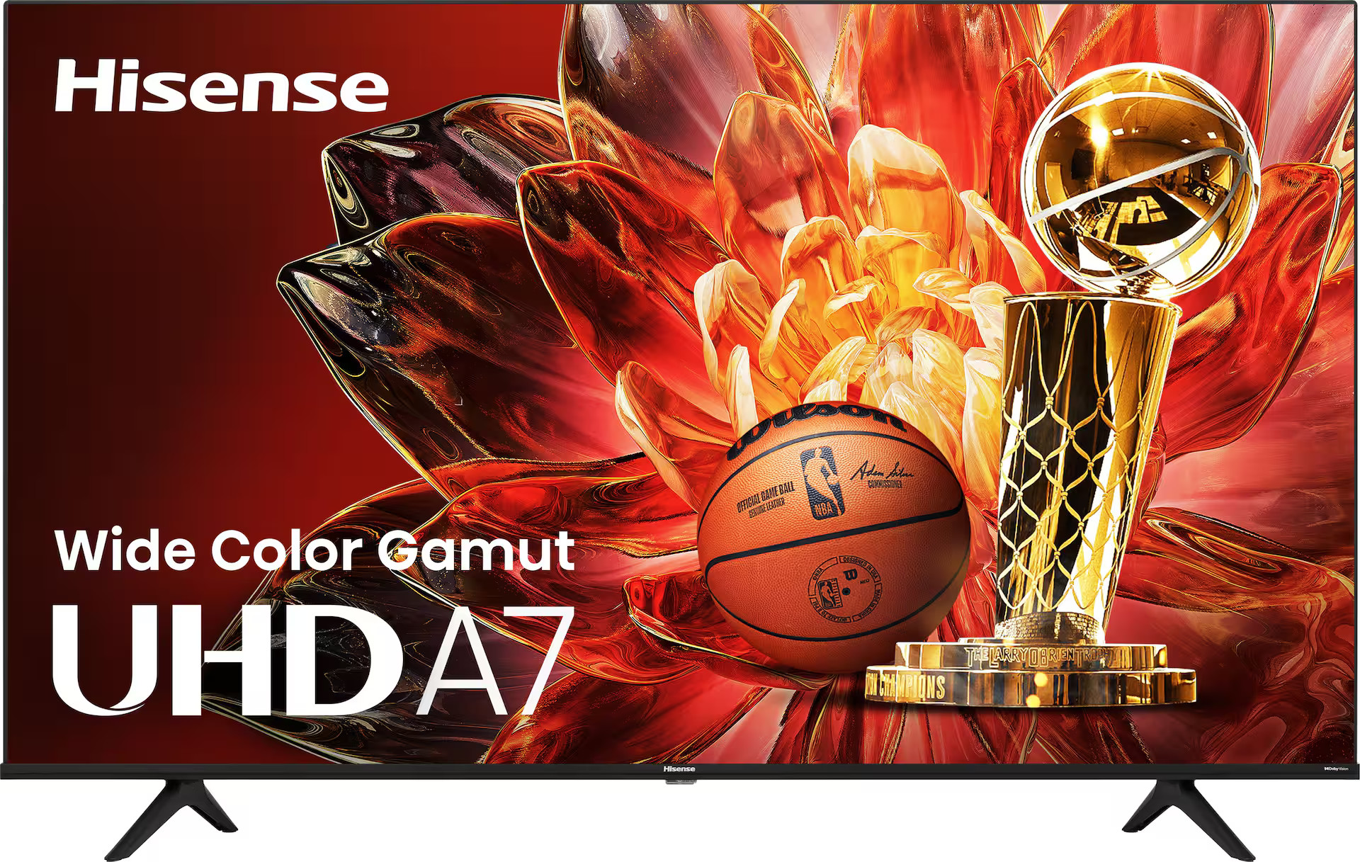 Hisense 65" Class A7 Series LED 4K UHD HDR WCG Smart Google TV (2024) 65A7N - Best Buy | Best Buy U.S.