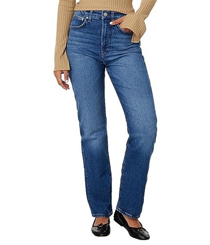 Madewell Women's 90's Straight Jeans in Barlow Wash | Amazon (US)
