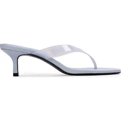BLACK SUEDE STUDIO KG 50 Mule in Sky Blue Leather/sky Blue Pvc at Nordstrom, Size 39.5 | Nordstrom