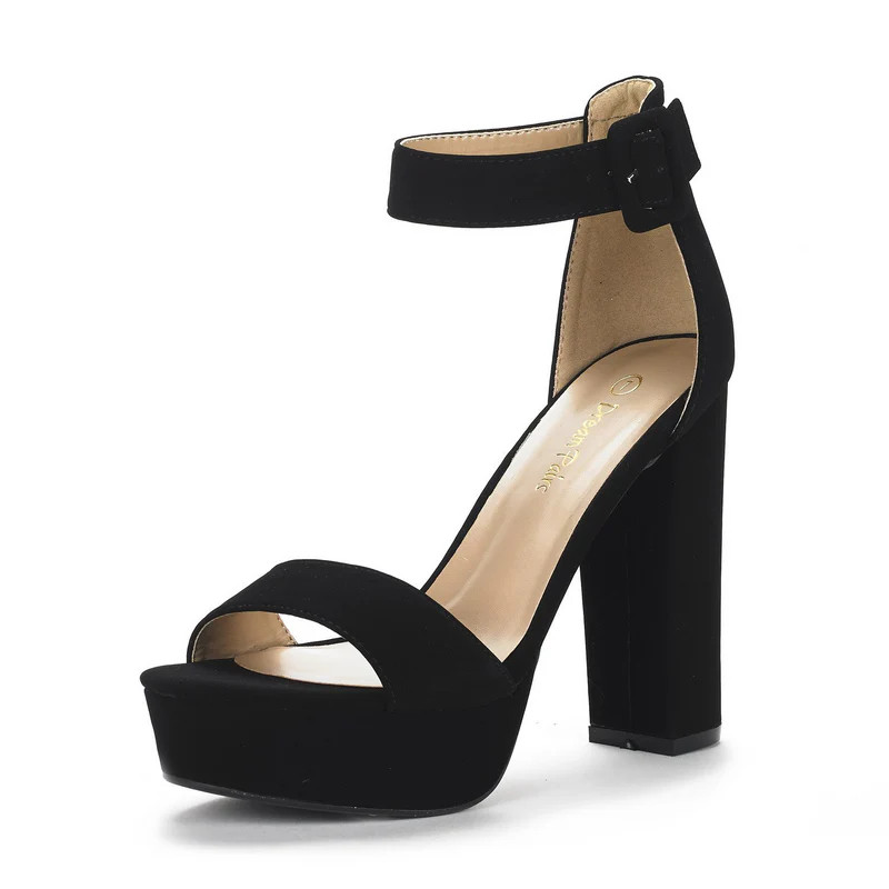 Chunky High Heel Platform Sandals | Dream Pairs