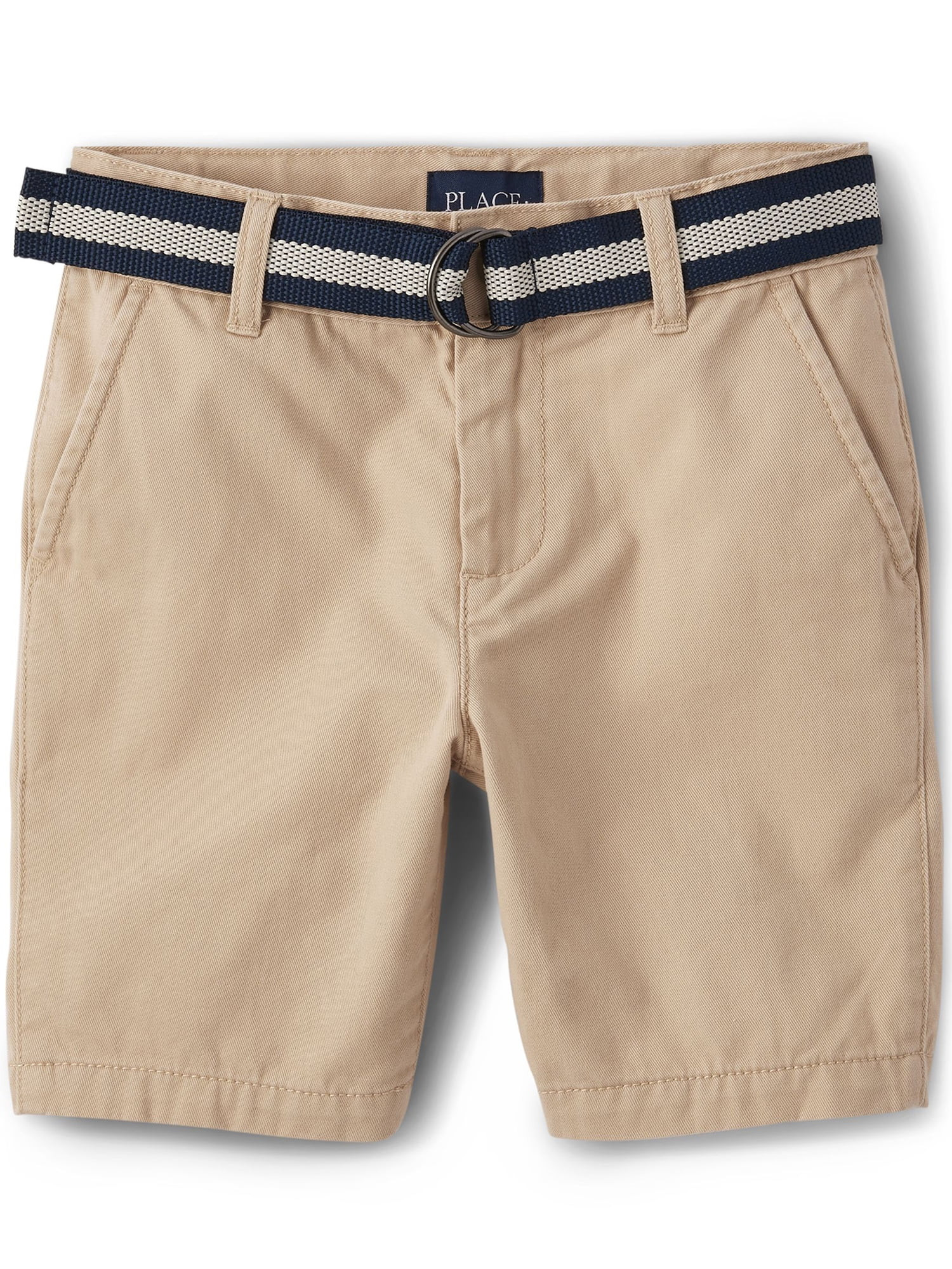 The Children's Place Boys Belted Chino Shorts, Sizes 4-16 | Walmart (US)