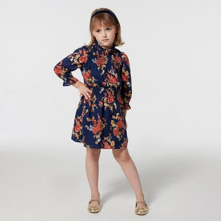 The Cleo Floral Smocked Dress | Janie and Jack