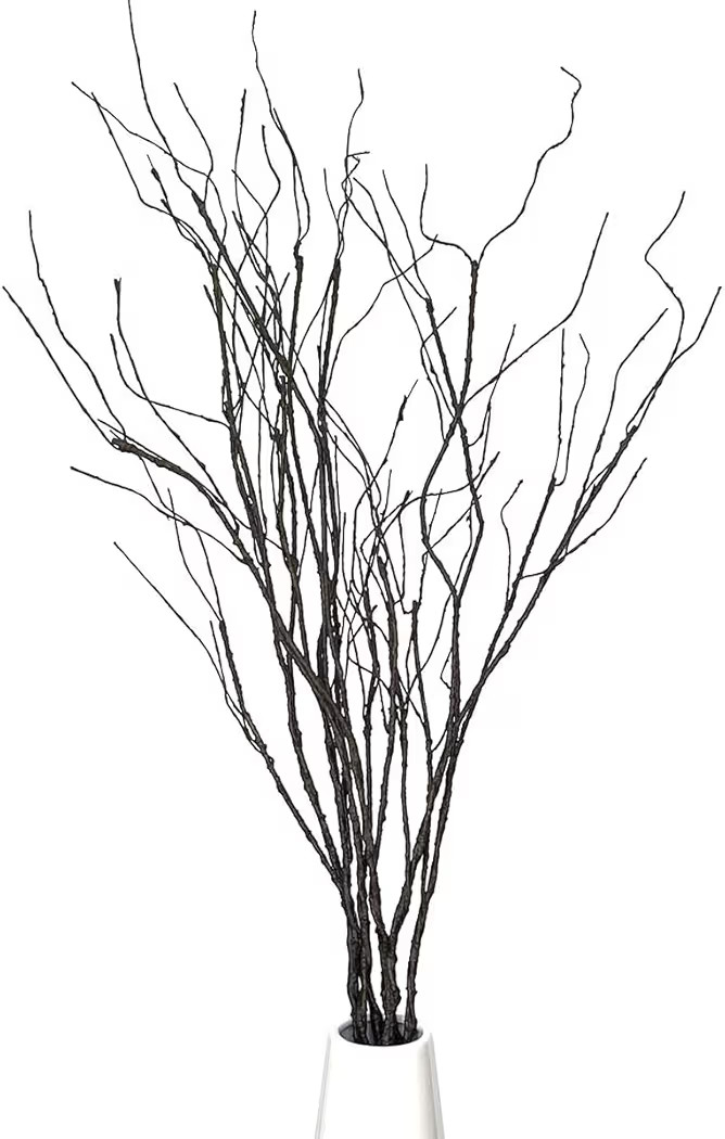 Pursuestar 5Pcs 29.5" Lifelike Dry Willow Branches Bendable Iron Wires Artificial Floral Flower S... | Amazon (US)