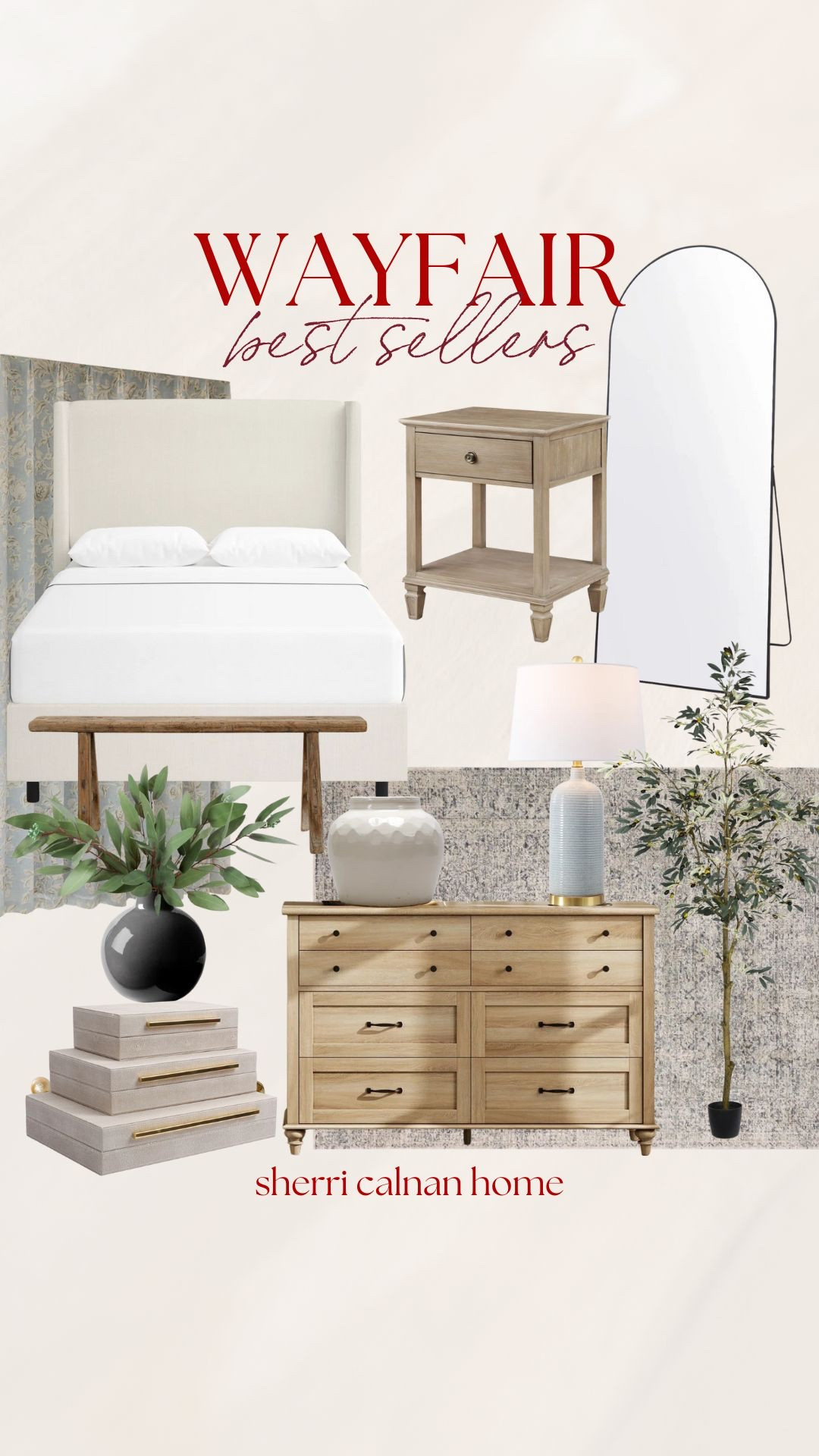 Wayfair home best sellers! Wayfair Tilly bed viral Wayfair bed, wayfair faux olive tree, neutral area rug, coastal inspired home decor, cape cod inspired home decor, sherricalnanhomd

#LTKSaleAlert #LTKHome #LTKdayinmylife