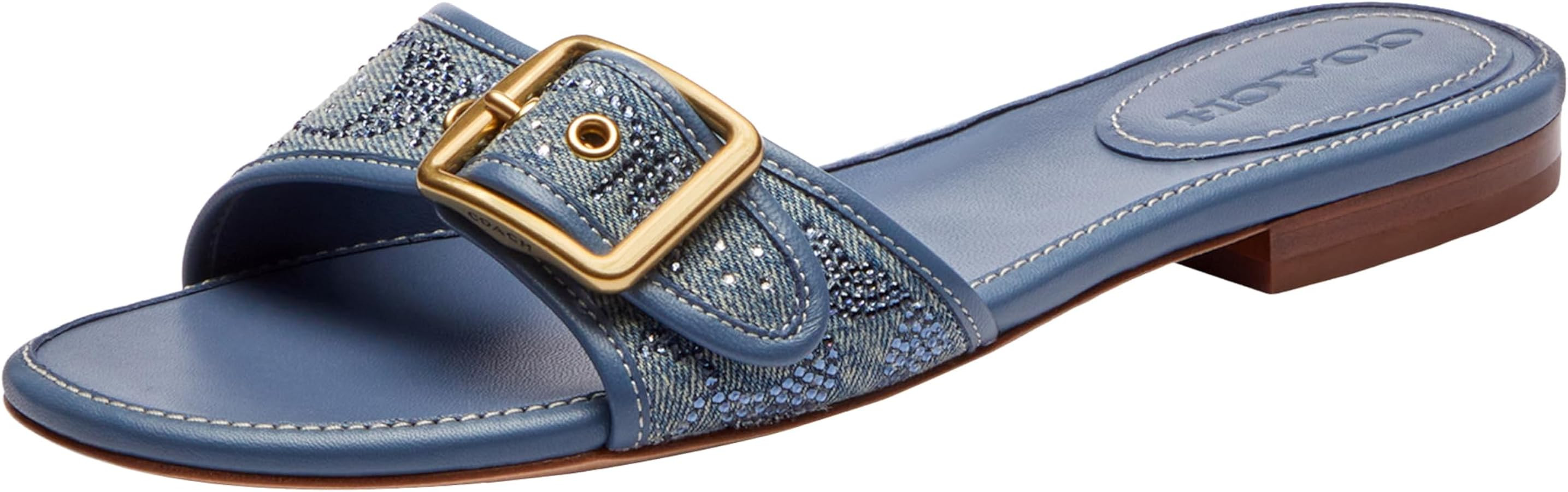 Coach womens Margot Flat Sandal | Amazon (US)