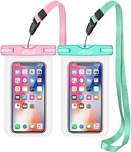 AiRunTech Waterproof Case, Waterproof Cell Phone Dry Bag Compatible for iPhone 15/14/13/12/12 Pro... | Amazon (US)