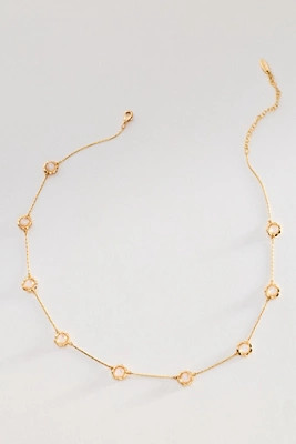 Delicate Dotted Stone Necklace | Anthropologie (US)