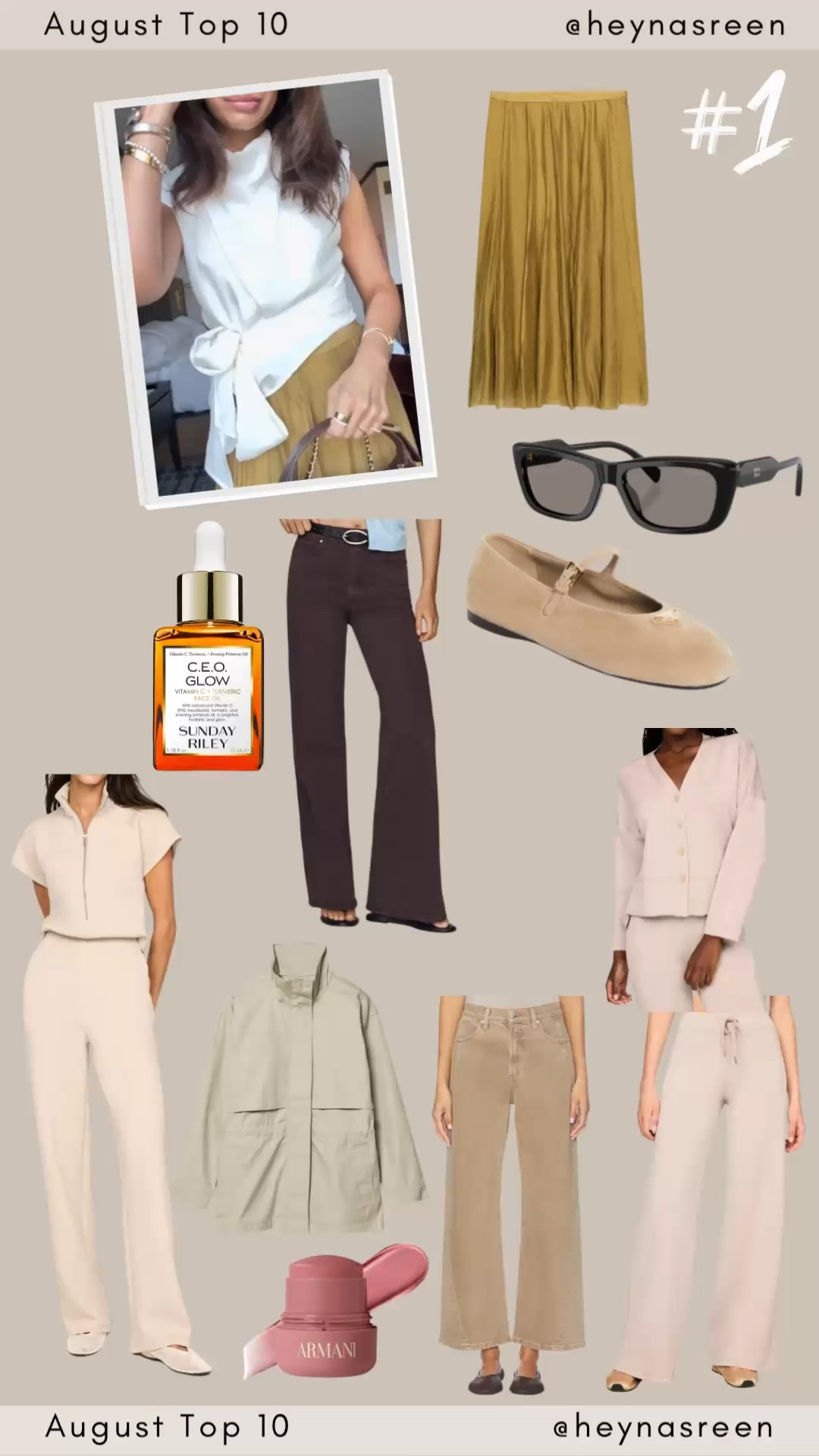 The 10 most popular items from August!