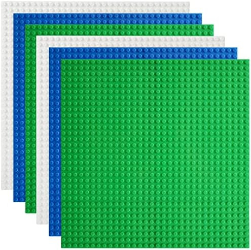 8 Pack Classic Baseplates Building Plates for Building Bricks 100% Compatible with All Major Brands- | Amazon (US)