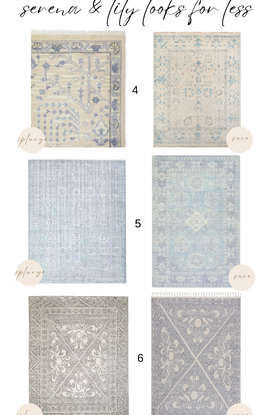 Serena & Lily rugs look for less! Blue coastal area rugs for less! 

#LTKStyleTip #LTKHome #LTKSaleAlert