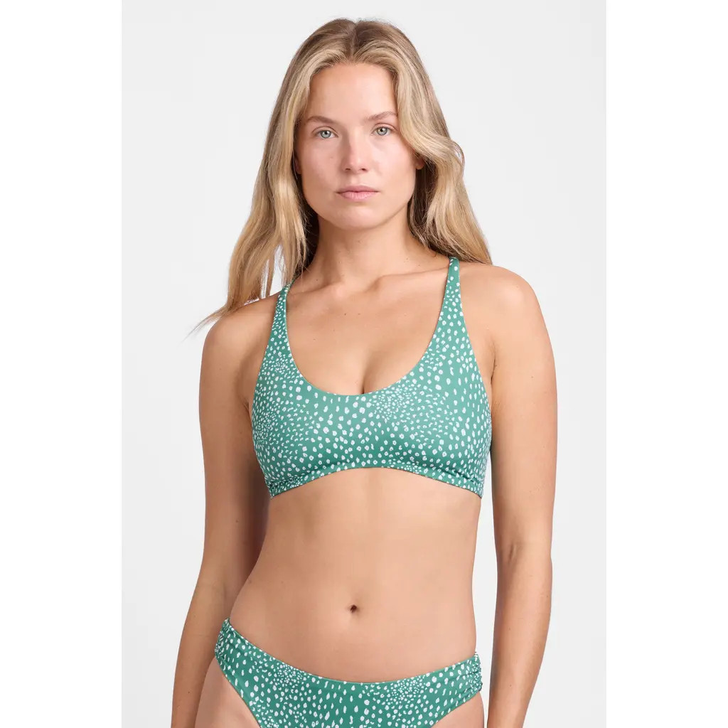 JOLYN Blake Bikini Top in Tidal Wave at Nordstrom, Size X-Large | Nordstrom