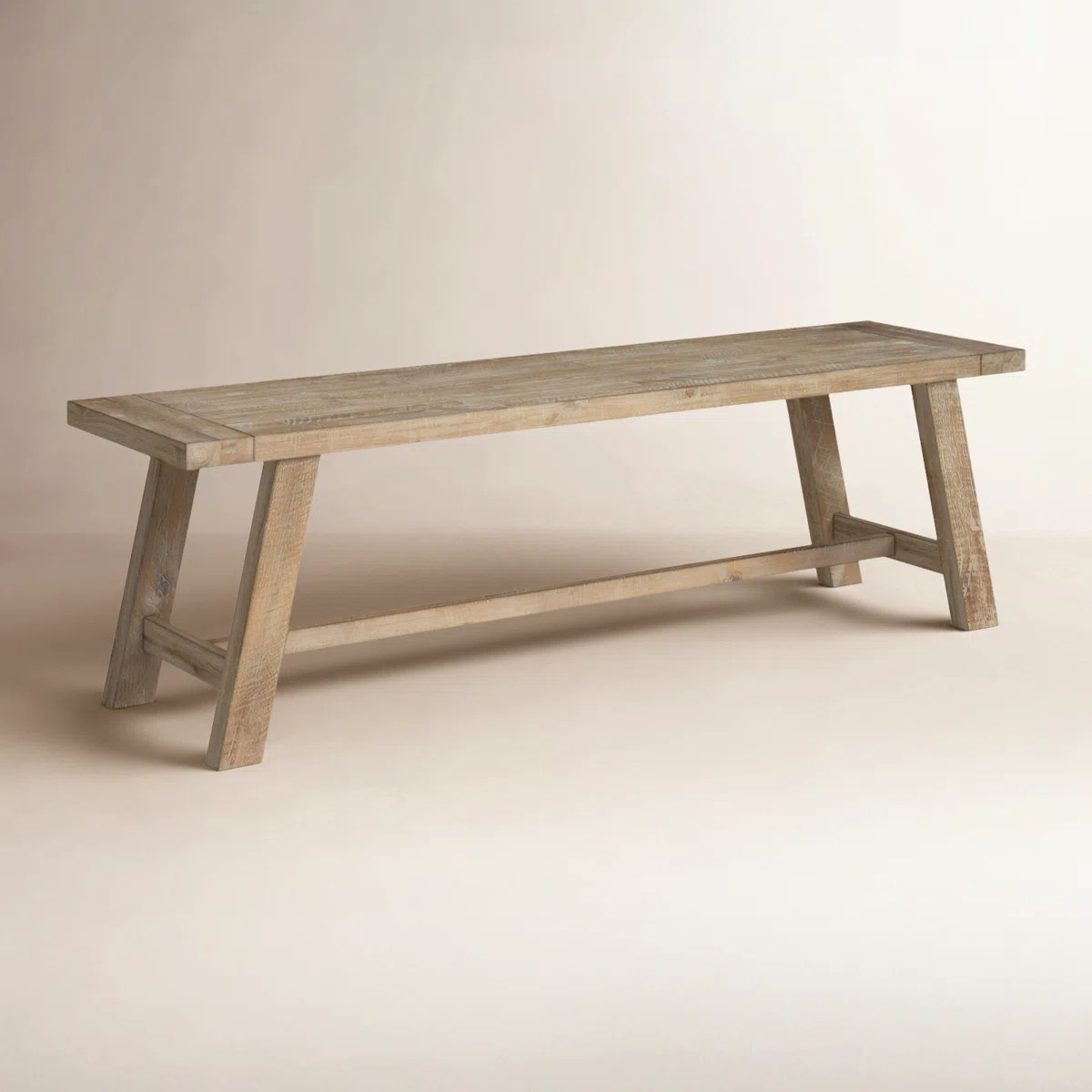 This dining bench brings traditional style to your dining room. Crafted from solid acacia wood, i... | Wayfair North America