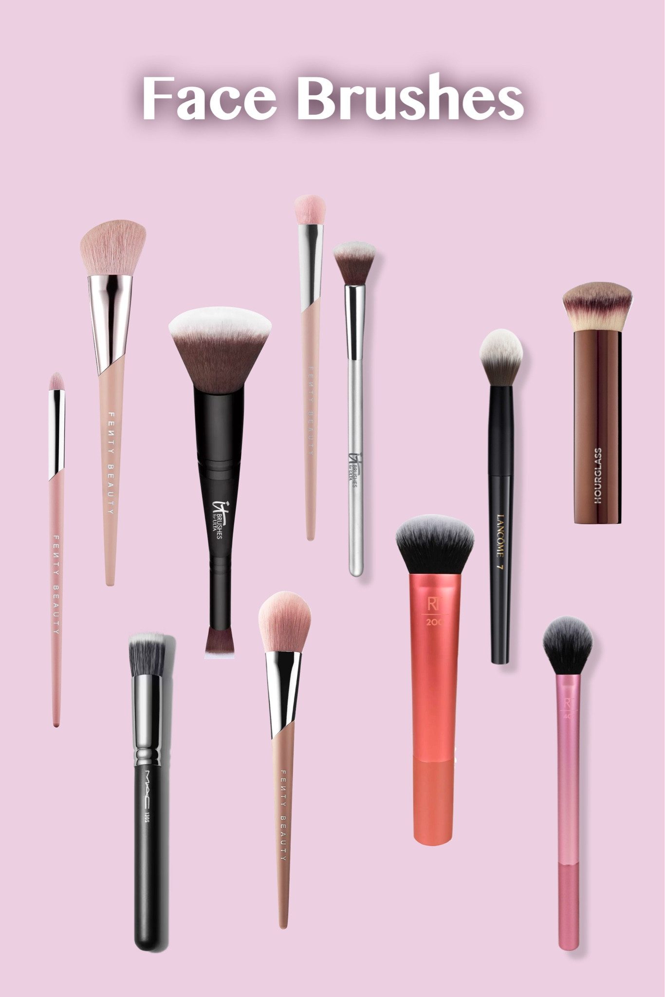 My most-used face brushes!

#LTKbeauty