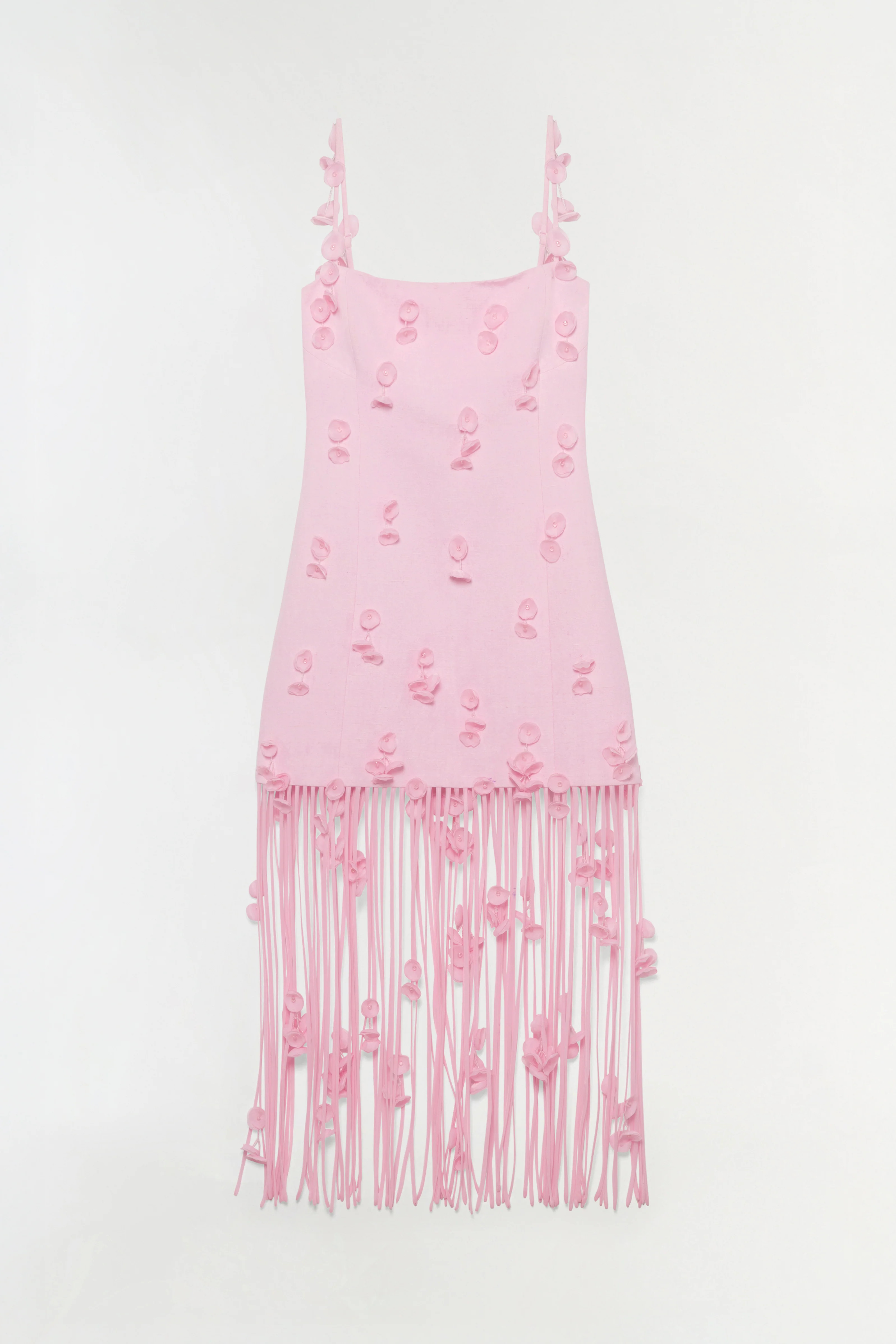 SIMKHAI Women's Juliana Midi Dress in Tulip, Linen, Size 0 | Simkhai