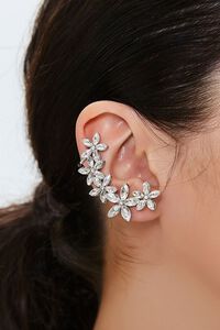 Faux Gem Floral Ear Crawlers | Forever 21 (US)