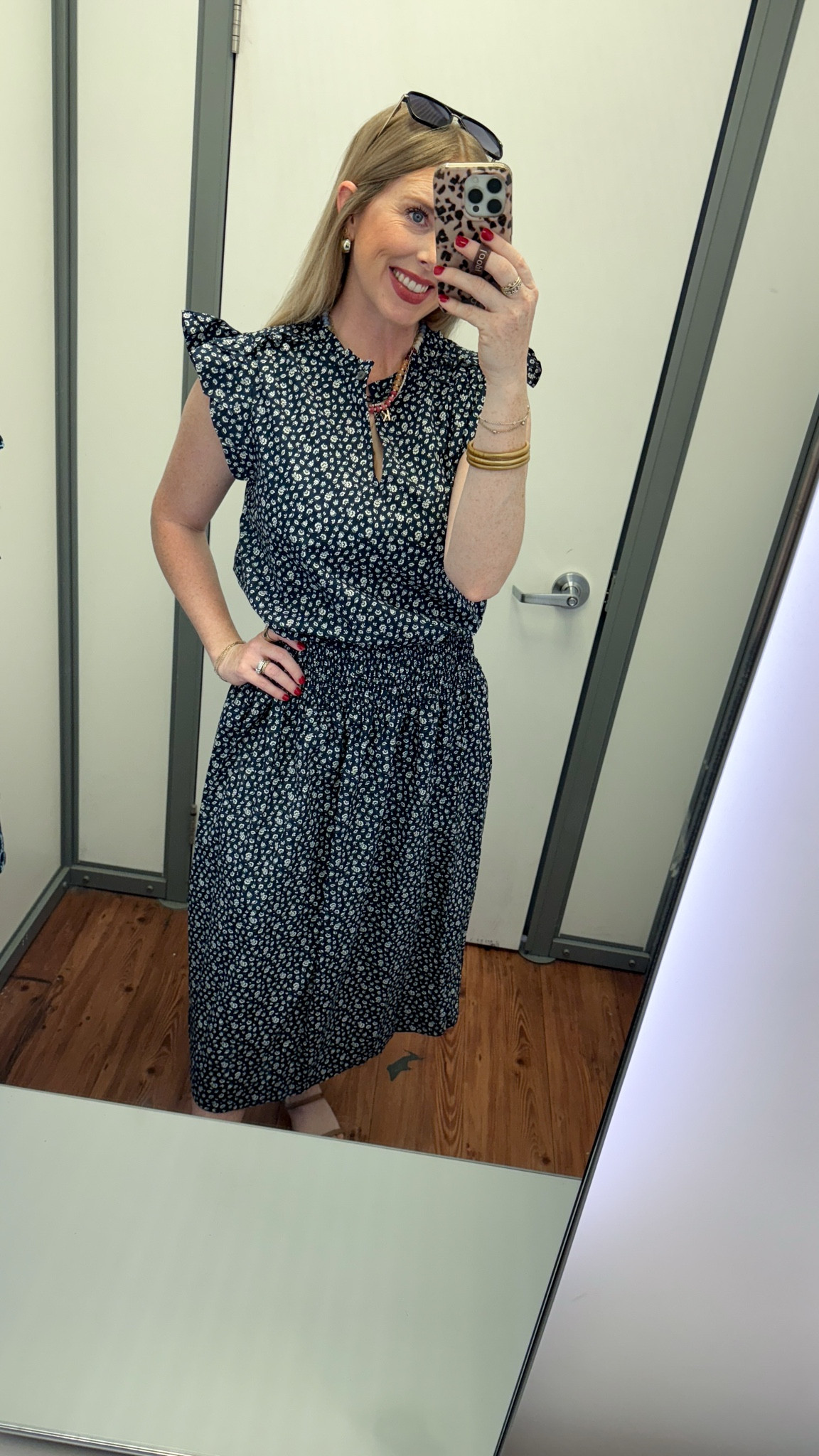 Walmart fashion, Walmart outfit, time and tru, floral skirt will be online soon! 

#LTKootd #LTKWorkwear #LTKmomlife