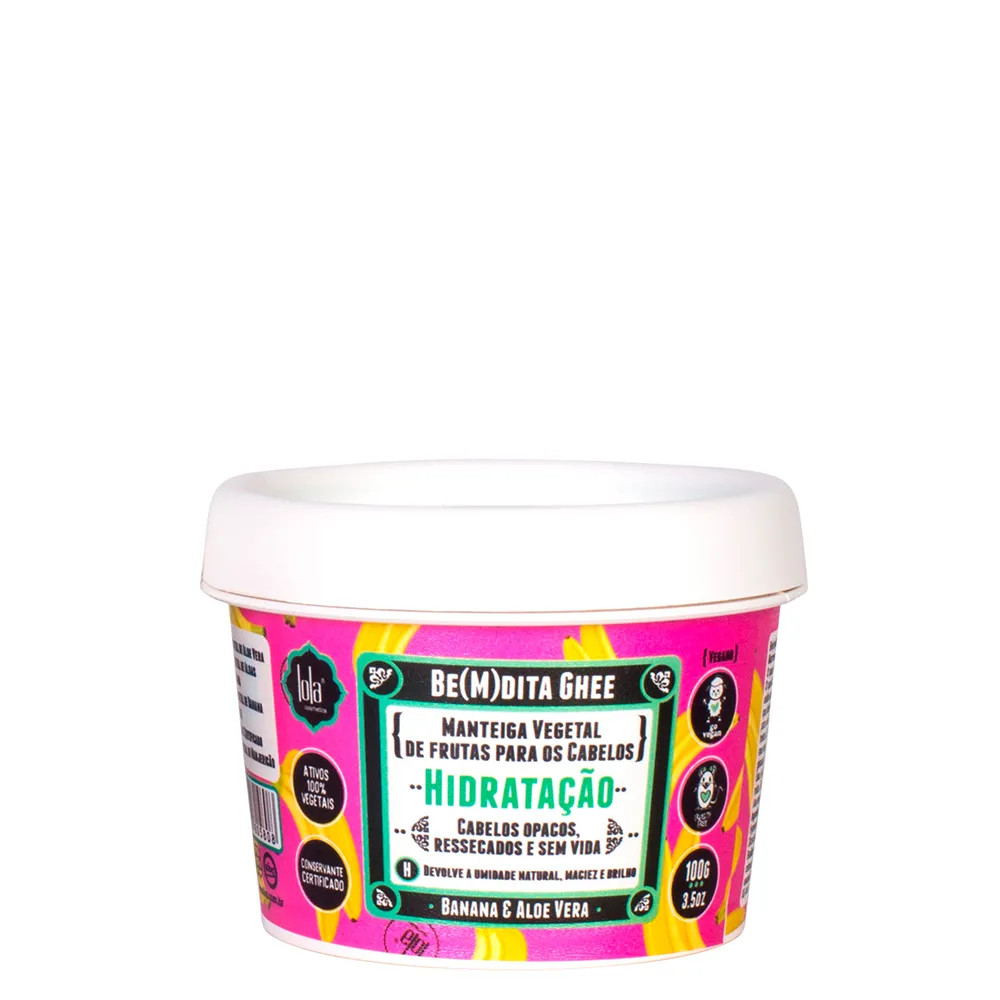 Máscara de Hidratação Lola Cosmetics Be(m)dita Ghee 100 g | Amobeleza (BR)