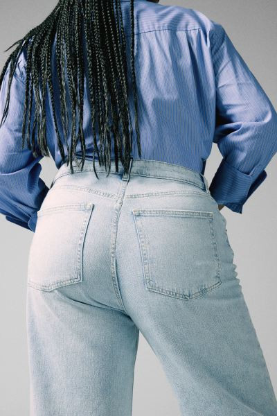 Wide High Jeans | H&M (US + CA)