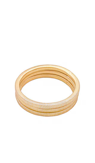 Bracelet Set in Gold | Revolve Clothing (Global)