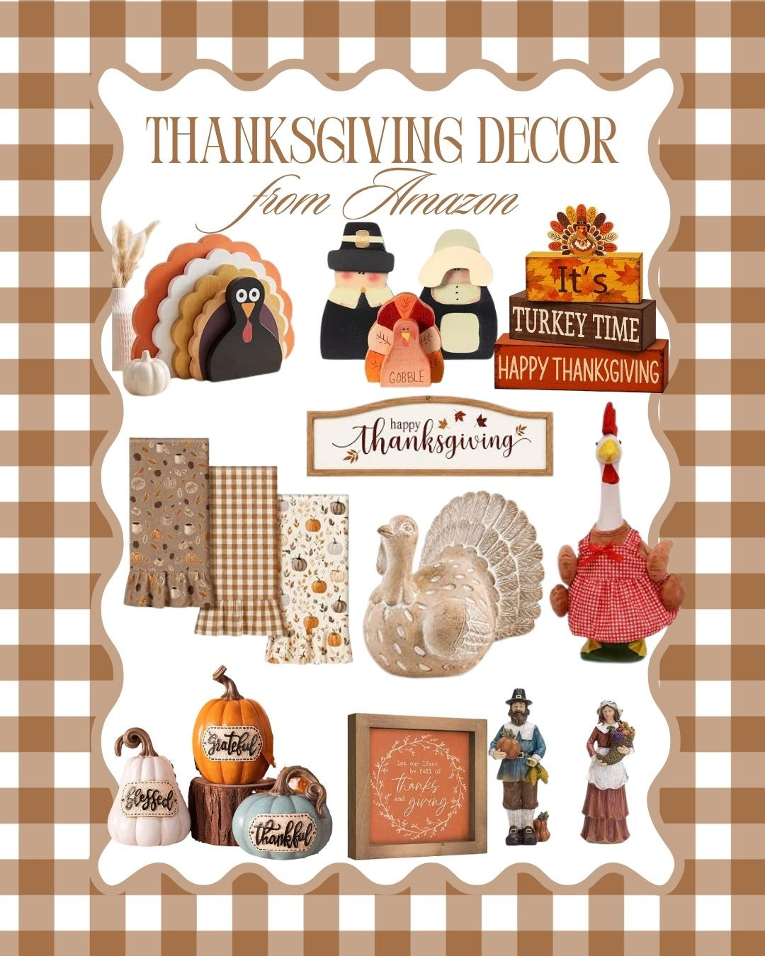 Thanksgiving decorating is officially on my mind!🤎🦃 So many cute Amazon finds to make your home feel extra cozy for the season! 

 #LTKootd #LTKSeasonal #LTKSaleAlert