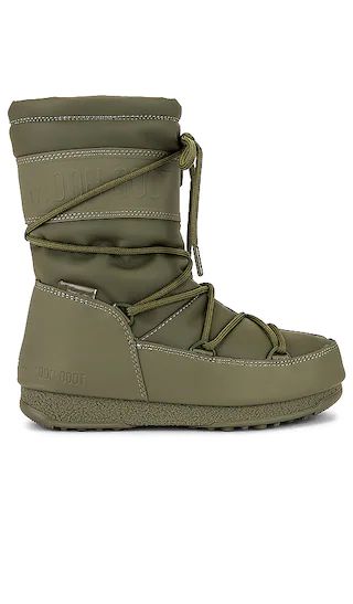 Mid Rubber WP Boot in Khaki | Revolve Clothing (Global)