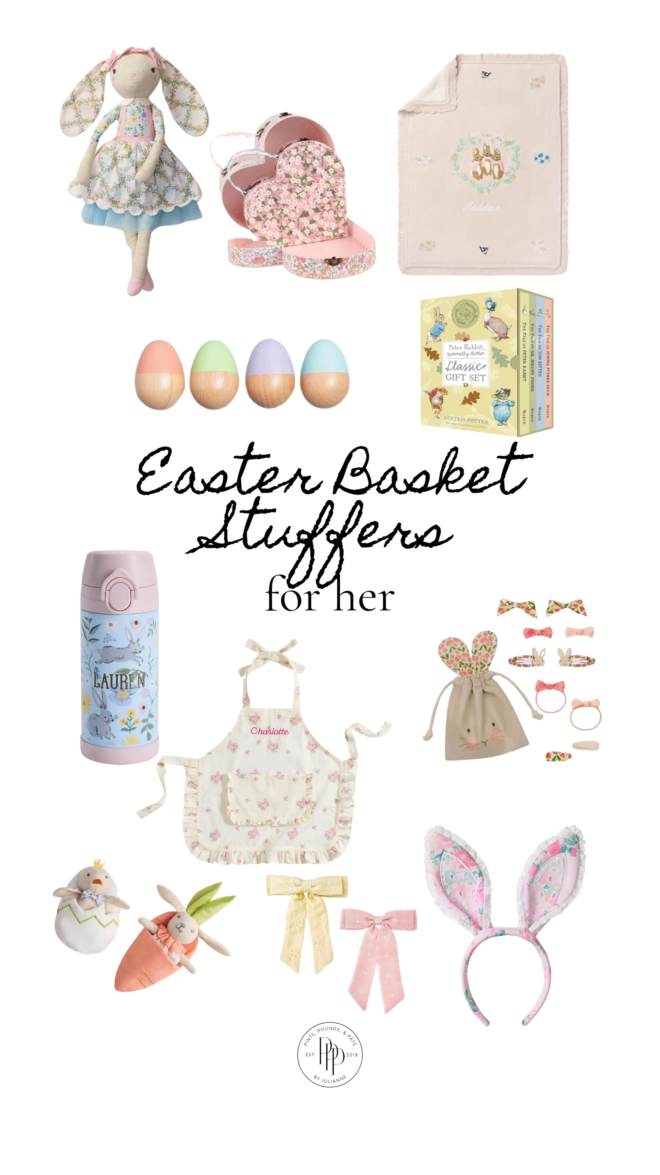 Easter basket fillers for girls!🐰🌸
All the sweetest fillers — from bunny ears to personalized goodies!

Easter, girl, kids, spring, toys, gift guide, gifts for her 

 #LTKSeasonal #LTKSaleAlert #LTKKids