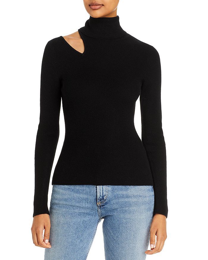 Cutout Turtleneck Cashmere Sweater - 100% Exclusive | Bloomingdale's (US)