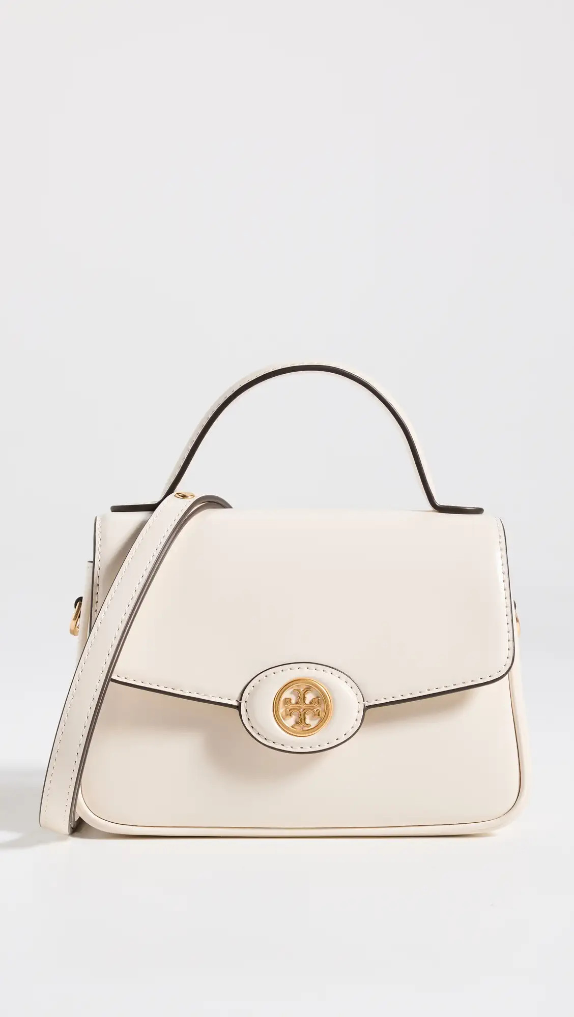 Tory Burch Robinson Spazzolato Small Top Handle Bag | Shopbop | Shopbop