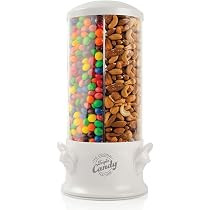 Handy Gourmet Original Triple Candy Machine-Fun Candy & Nut Dispenser-New & Improved (Pearl White... | Amazon (US)
