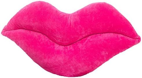 Levinis Hot Pink Lip Shape Throw Pillows Girls Toy Valentine's Day Gift Soft Velvet Decorative Re... | Amazon (US)