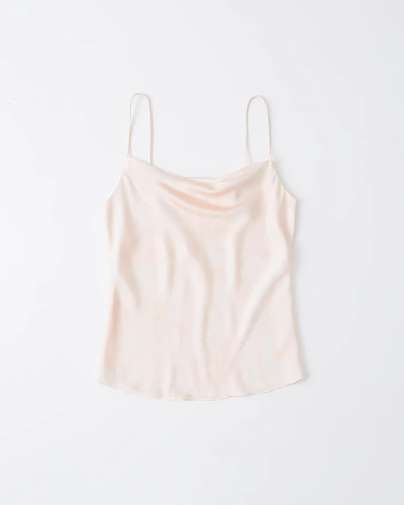 Cowl Neck Cami | Abercrombie & Fitch US & UK