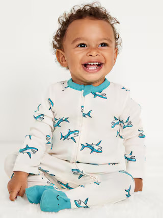 2-Way-Zip Sleep &amp; Play Footed One-Piece for Baby | Old Navy (US)