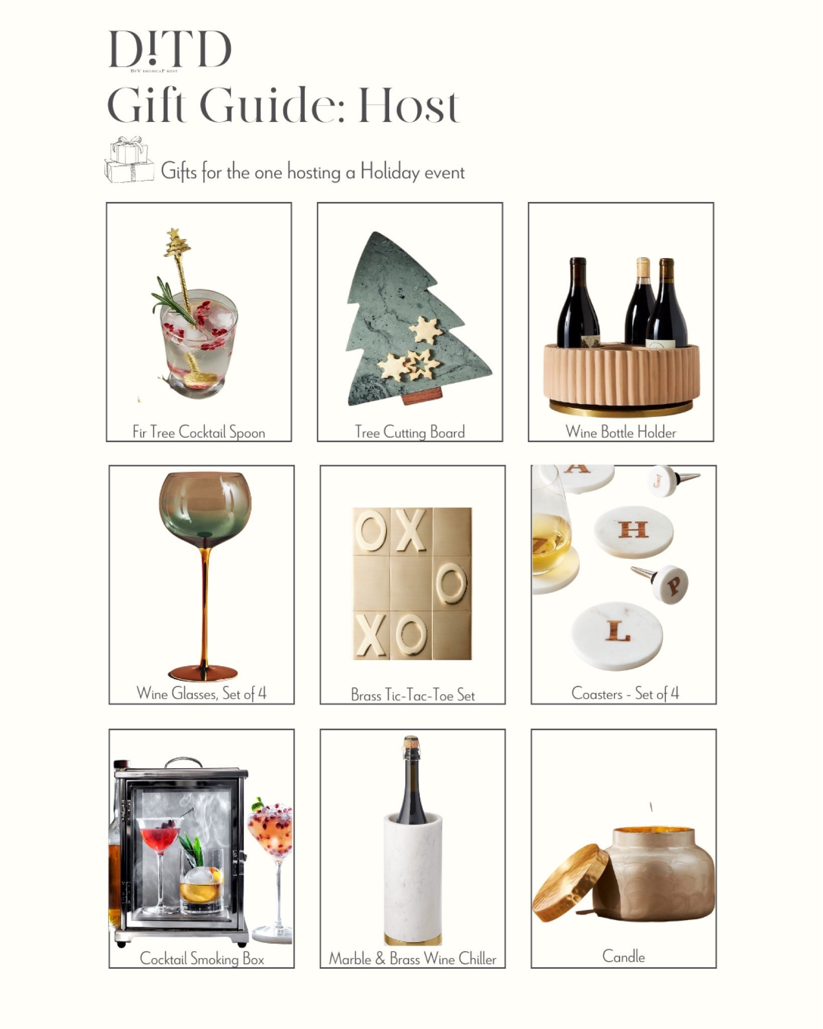 Our gift guide for the host 

#LTKGiftGuide #LTKhome #LTKHoliday