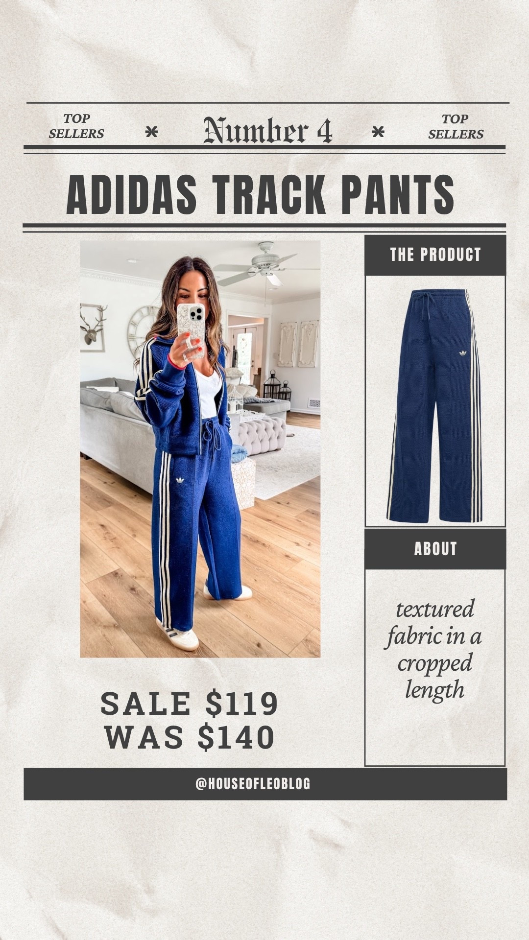 Small track pants. Small jacket. Adidas tracksuit.

#LTKOver40 #LTKPetite #LTKSaleAlert