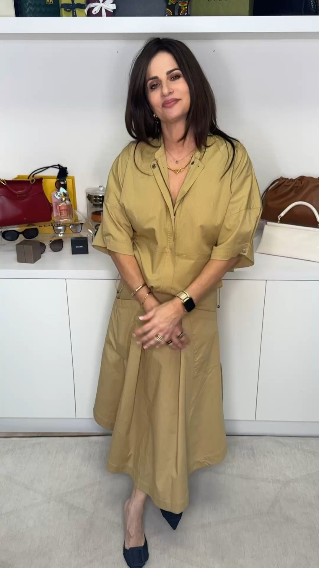 Such a nice set . Sold separately. So versatile. The jacket cinches at the waist and may be worn with so many things ! Top sm , skirt 0 XS 

#LTKSaleAlert #LTKootd #LTKOver40