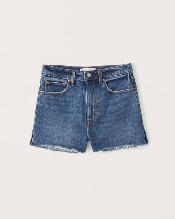 High Rise Mom Short | Abercrombie & Fitch (US)