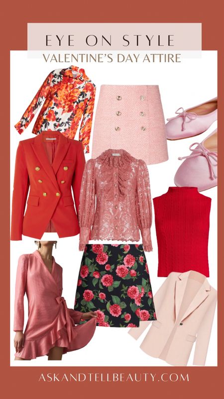 VALENTINE’S DAY ATTIRE // Lean into the romantic tones of this darling holiday with these chic garments featuring hues and prints fit for any VDay celebration ✨

Valentine’s Day, Valentine’s Day style, romantic style, red and pink style, Valentine’s Day outfits 

#LTKSeasonal #LTKstyletip #LTKFind