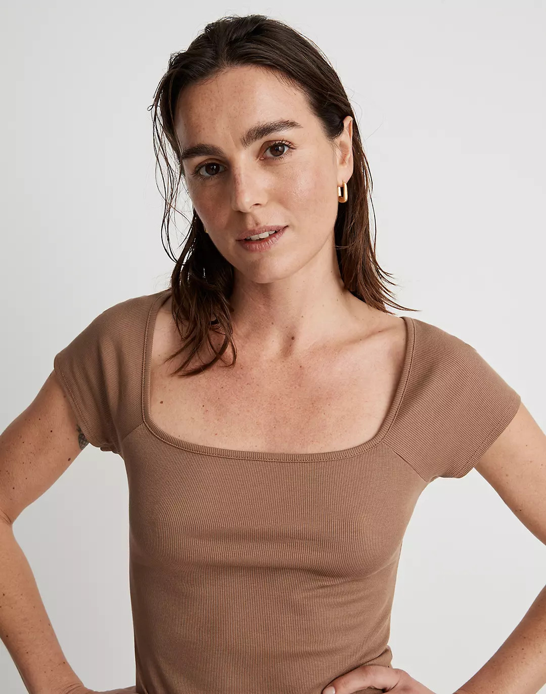 Brightside Bodycon Midi Dress | Madewell