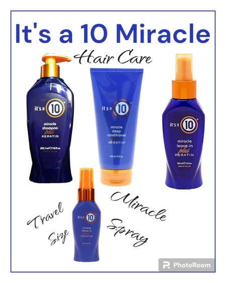 This brand of hair care is incredible!! The Miracle Leave in Spray has made a huge difference in my thin hair. Love the travel size one!! 

#thinhair
#haircare

#LTKbeauty