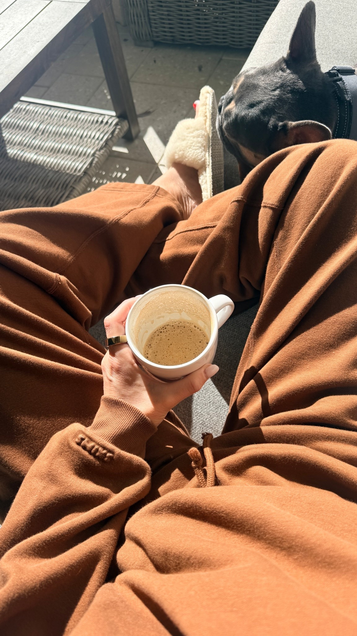 Easy like Sunday morning ☀️☕️
Favorite sweats 🤎
Size Small.

#LTKOver40 #LTKdayinmylife #LTKselfcare