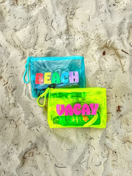 The cutest zip pouches for your beach bag! 

#LTKfindsunder50 #LTKswim #LTKtravel