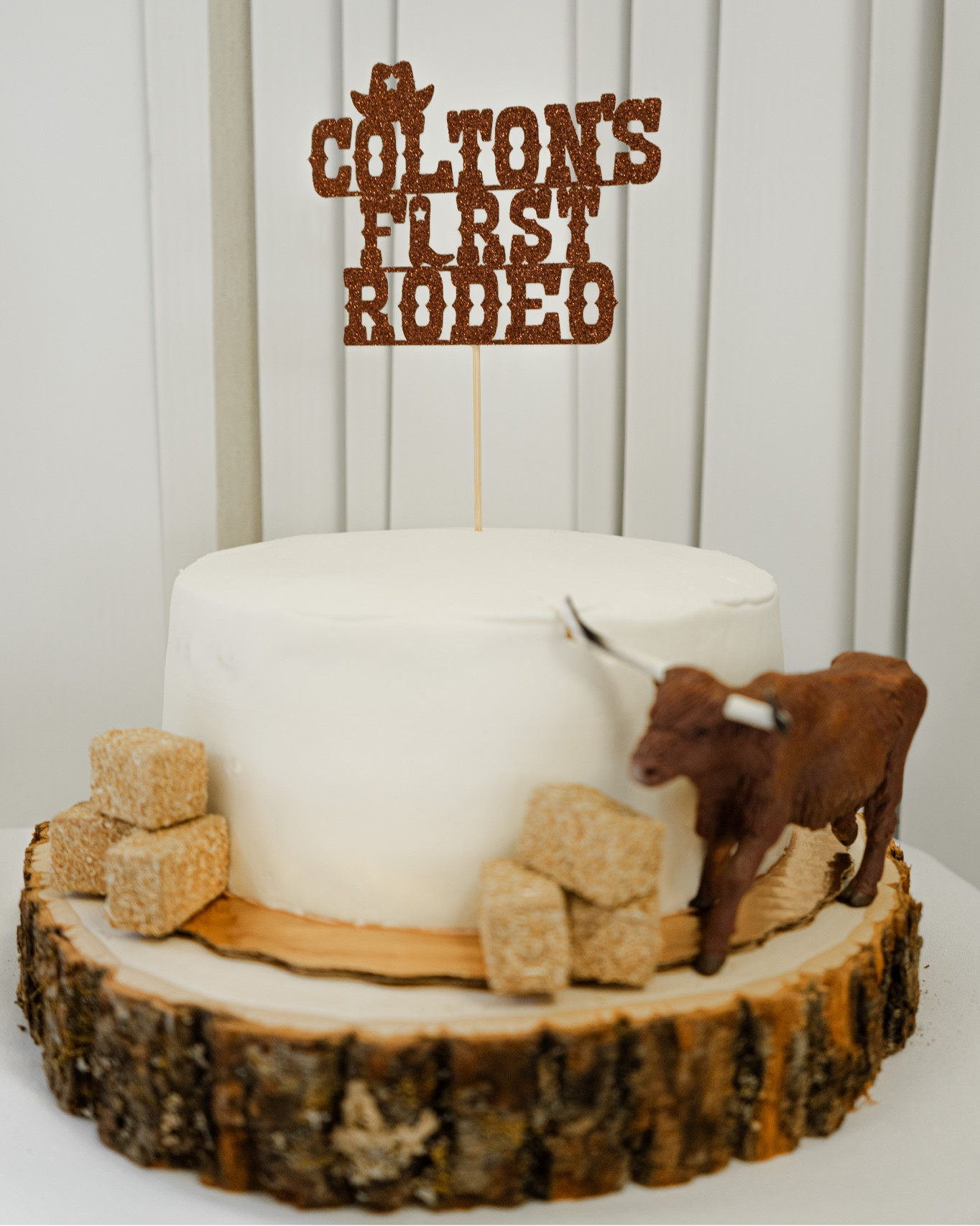 DIY First Rodeo Cake with customized cake topper🤠

#LTKFind #LTKparties #LTKbaby