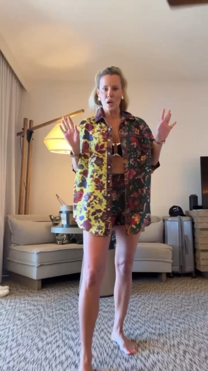 @Anthropologie gave me an exclusive Early Black Friday promo code! Use “KERRENTLY30” to get 30% off your Anthropologie order. Wearing an XS in the shorts and a small in the top. #AnthroPartner 

#LTKCyberWeek #LTKTravel #LTKSaleAlert