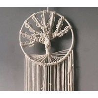 Macrame Tree Of Life, Familly Tree, Wall Decoration, Hanging, Circle Decoration | Etsy (US)