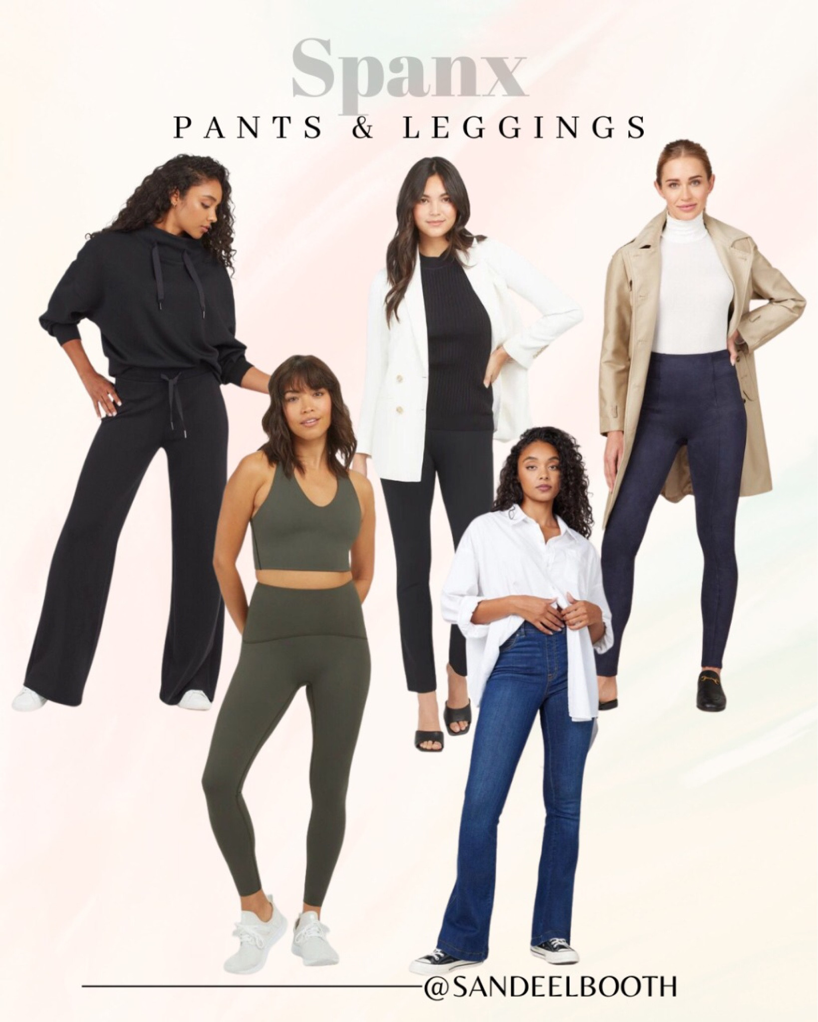 Spanx yoga fitness jogging gym, holiday, business workwear pants & leggings 

#LTKworkwear #LTKfit #LTKHoliday